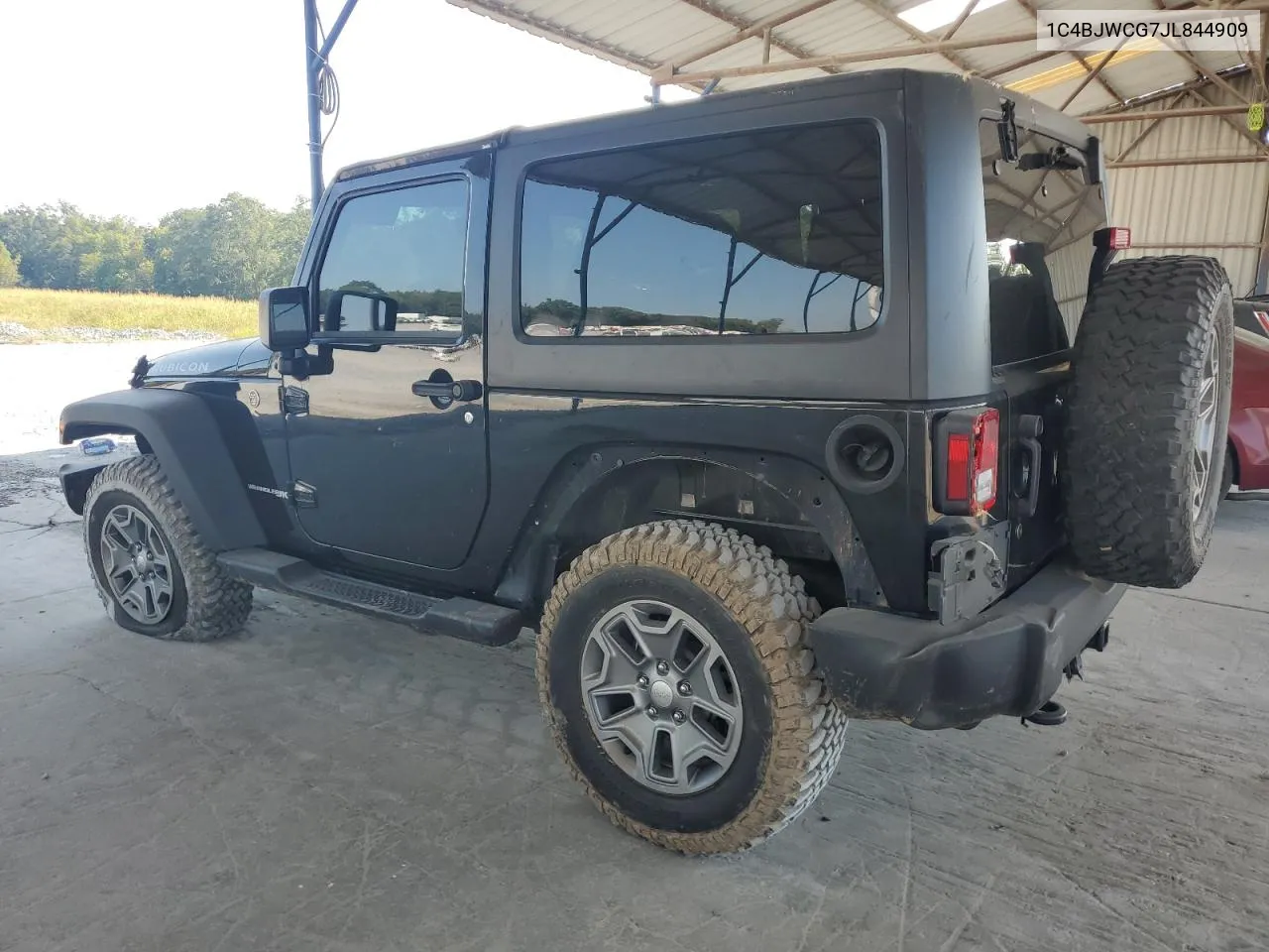 2018 Jeep Wrangler Rubicon VIN: 1C4BJWCG7JL844909 Lot: 68950894