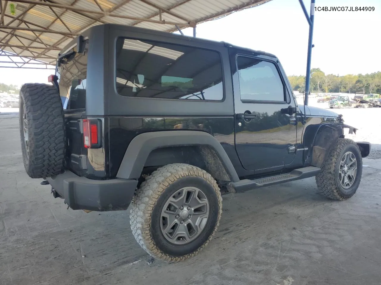 2018 Jeep Wrangler Rubicon VIN: 1C4BJWCG7JL844909 Lot: 68950894