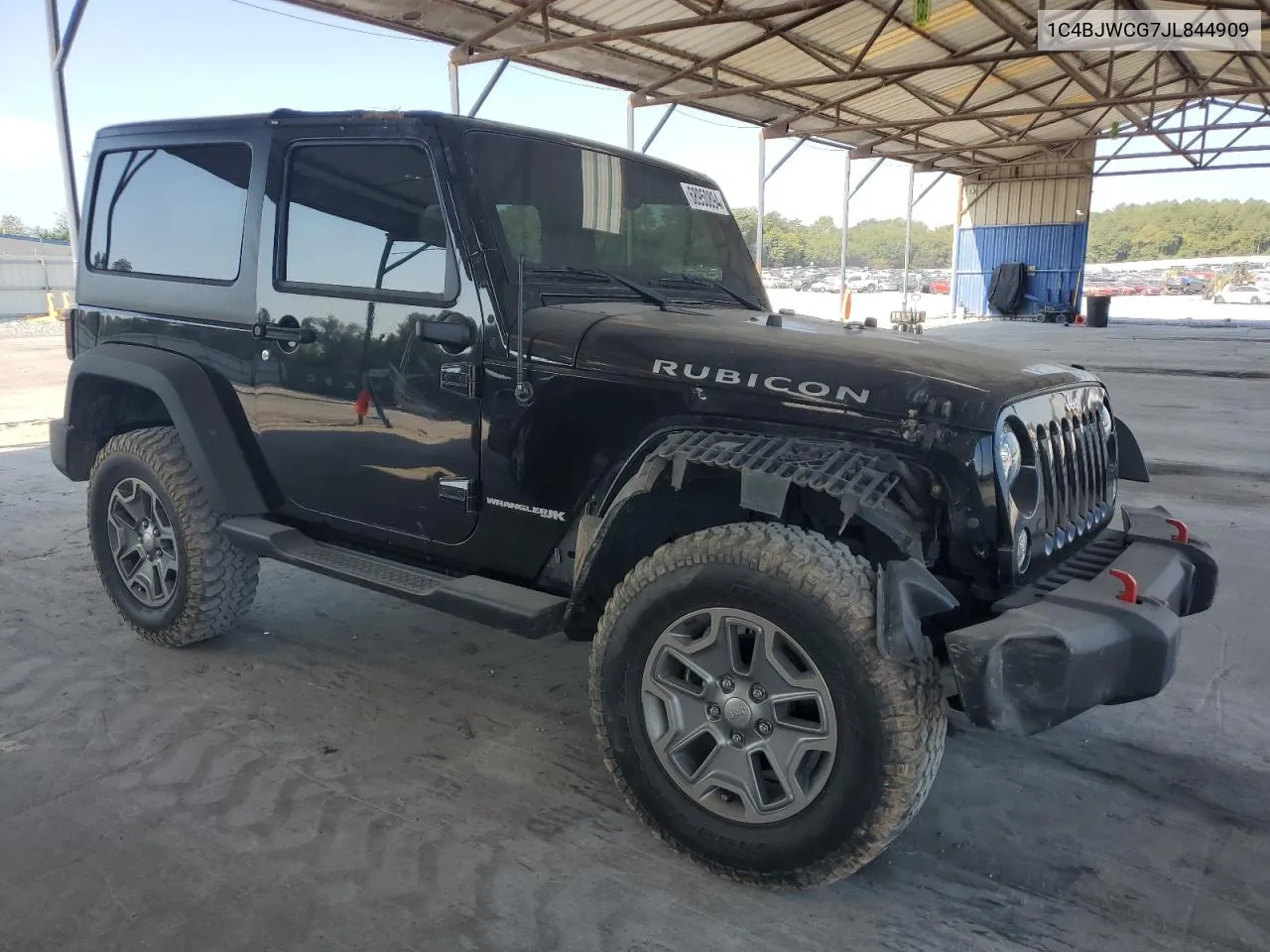 1C4BJWCG7JL844909 2018 Jeep Wrangler Rubicon