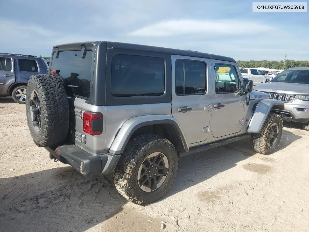 1C4HJXFG7JW205908 2018 Jeep Wrangler Unlimited Rubicon