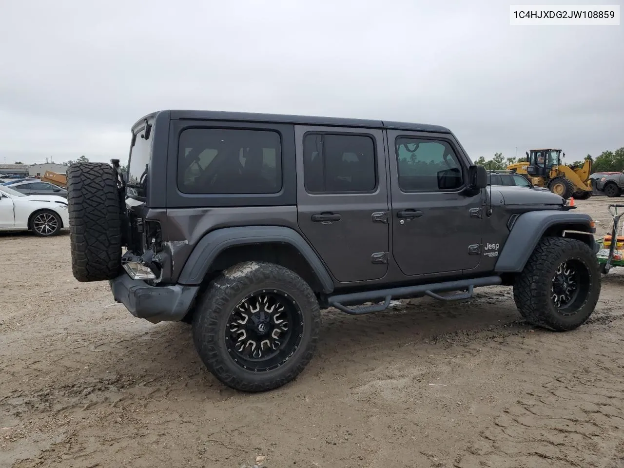 2018 Jeep Wrangler Unlimited Sport VIN: 1C4HJXDG2JW108859 Lot: 69393744