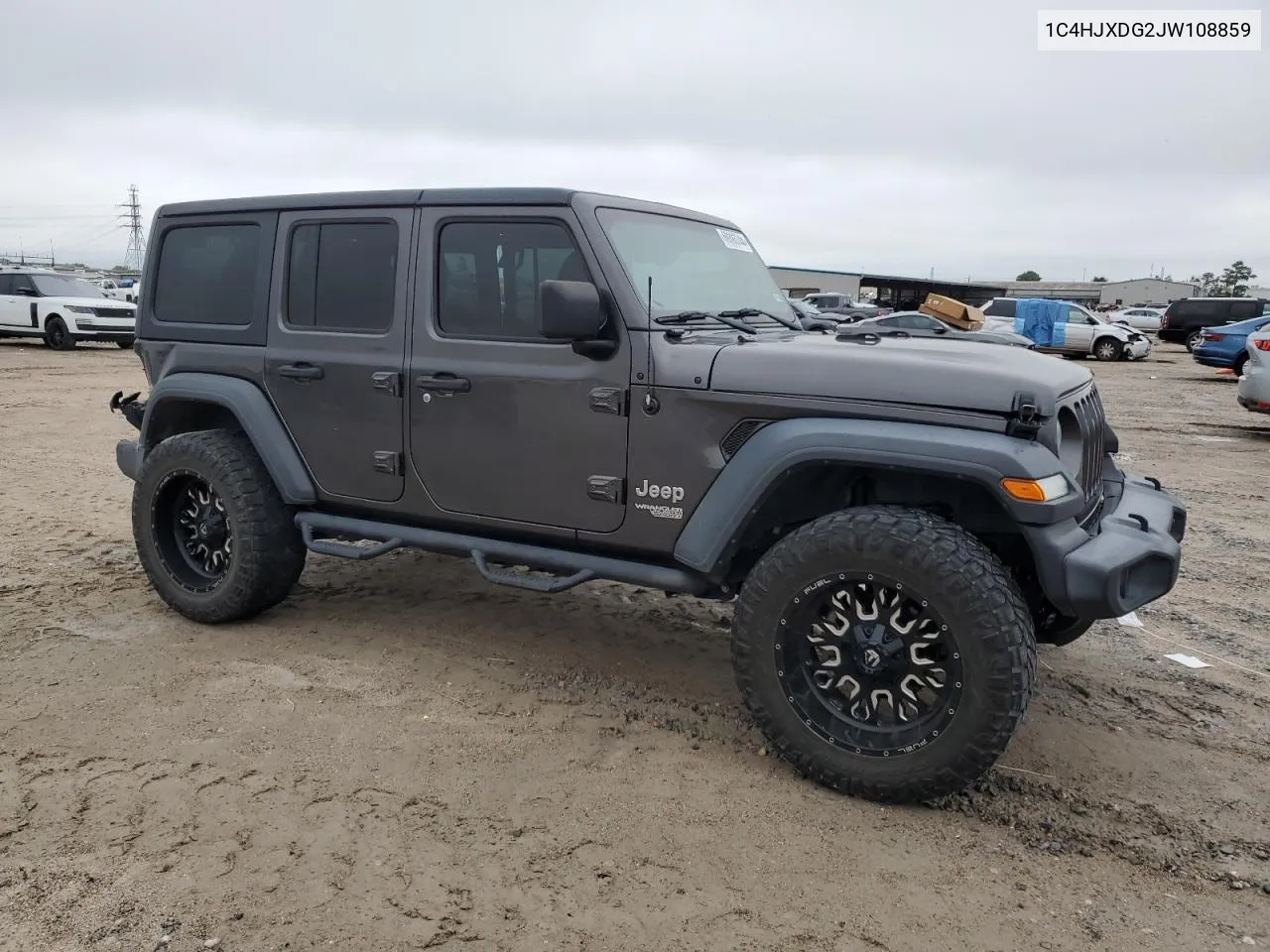 2018 Jeep Wrangler Unlimited Sport VIN: 1C4HJXDG2JW108859 Lot: 69393744