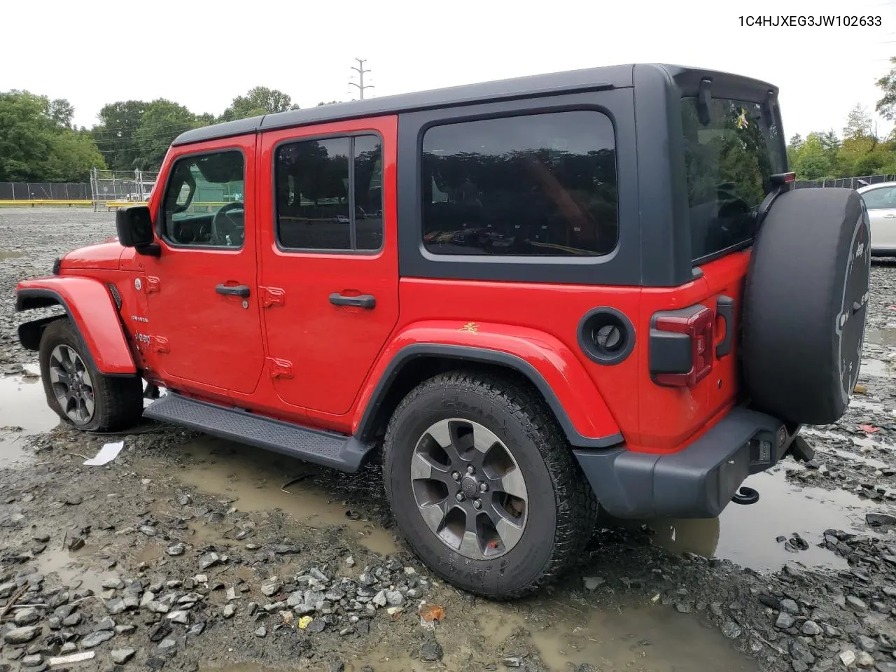 2018 Jeep Wrangler Unlimited Sahara VIN: 1C4HJXEG3JW102633 Lot: 69579844