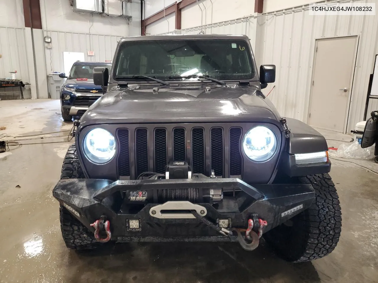 2018 Jeep Wrangler Unlimited Sahara VIN: 1C4HJXEG4JW108232 Lot: 69645104