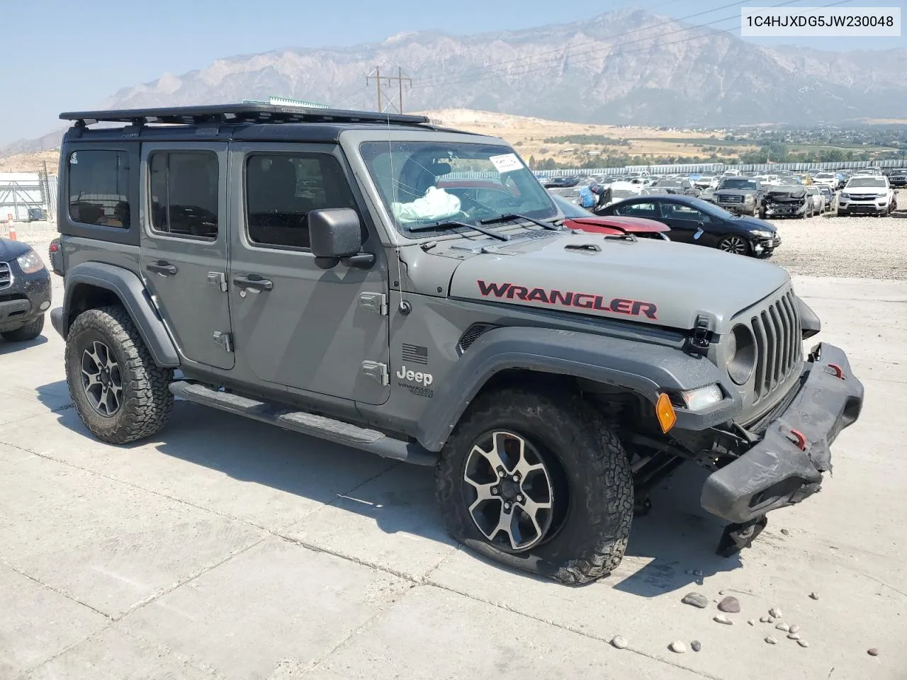 1C4HJXDG5JW230048 2018 Jeep Wrangler Unlimited Sport