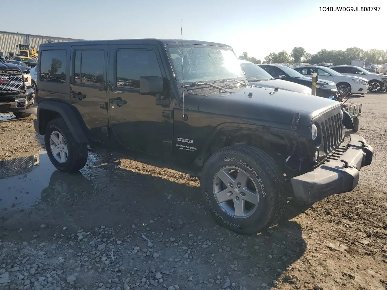 1C4BJWDG9JL808797 2018 Jeep Wrangler Unlimited Sport