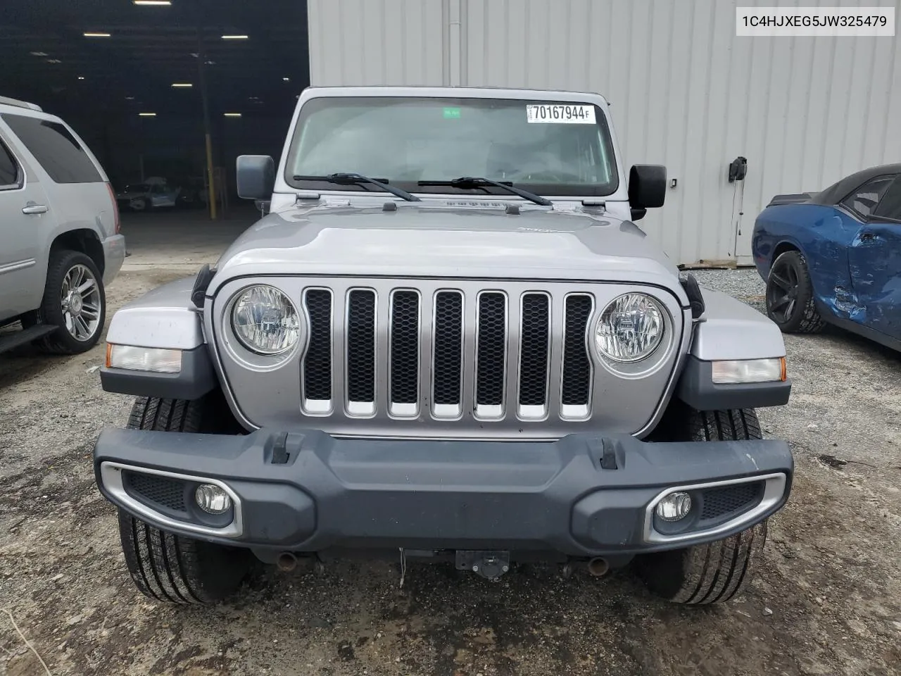 2018 Jeep Wrangler Unlimited Sahara VIN: 1C4HJXEG5JW325479 Lot: 70167944