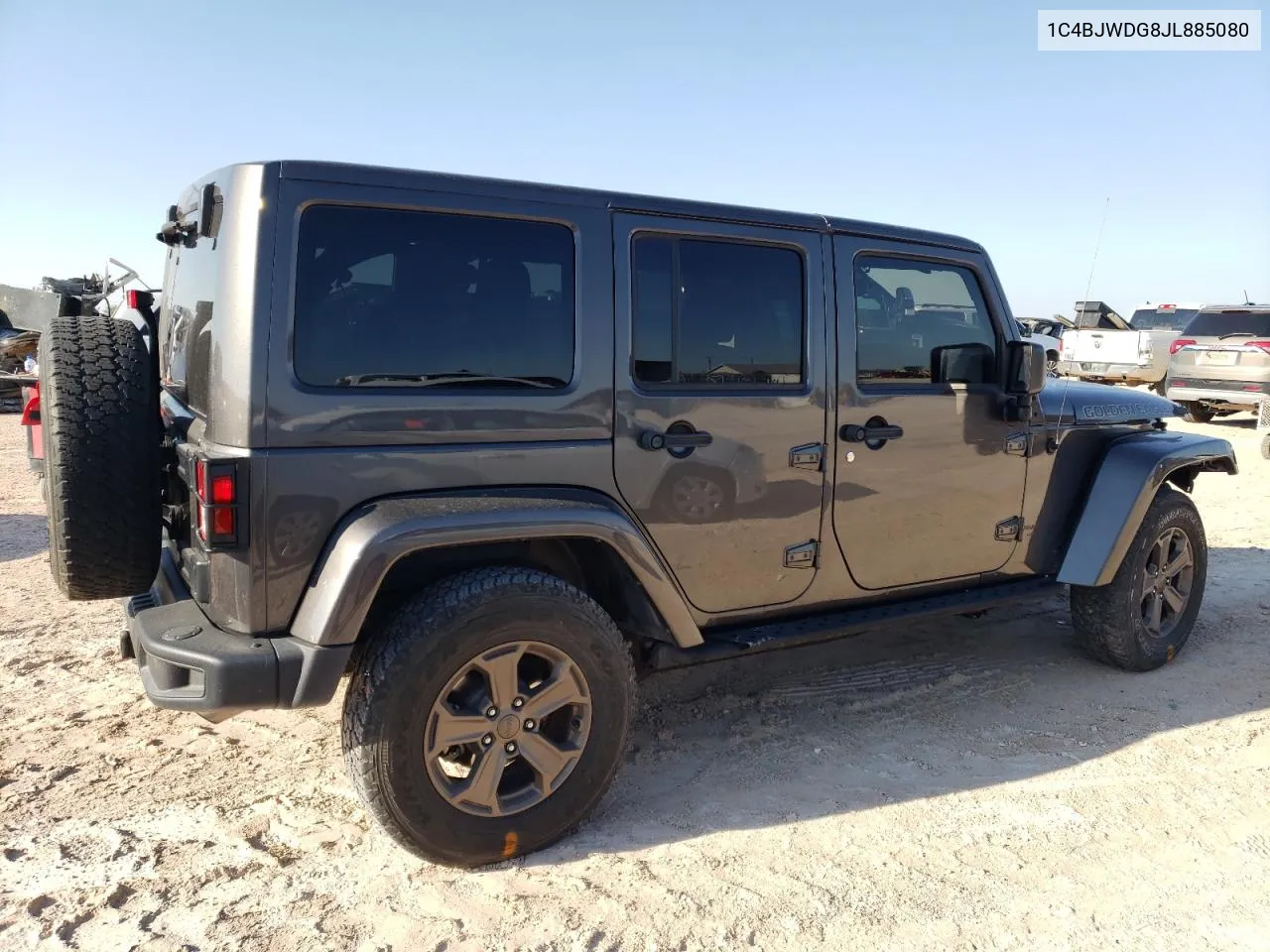 2018 Jeep Wrangler Unlimited Sport VIN: 1C4BJWDG8JL885080 Lot: 70448894