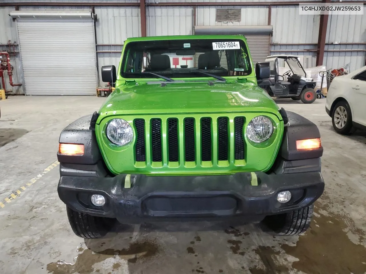 2018 Jeep Wrangler Unlimited Sport VIN: 1C4HJXDG2JW259653 Lot: 70651604