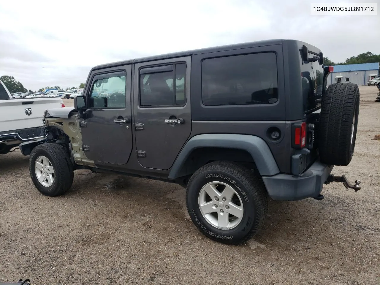 2018 Jeep Wrangler Unlimited Sport VIN: 1C4BJWDG5JL891712 Lot: 70742224