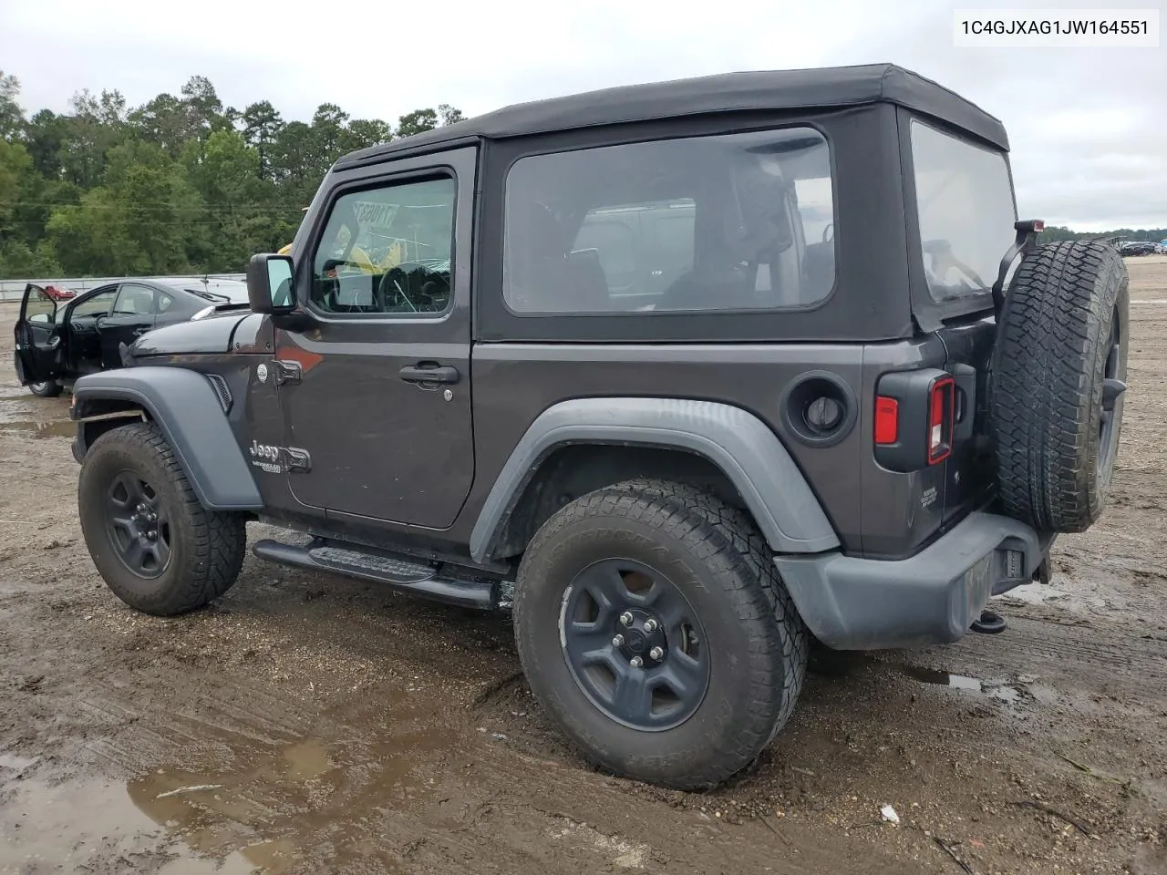 2018 Jeep Wrangler Sport VIN: 1C4GJXAG1JW164551 Lot: 71063734