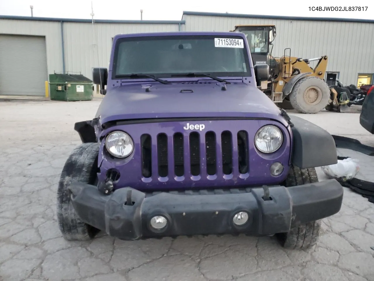 1C4BJWDG2JL837817 2018 Jeep Wrangler Unlimited Sport