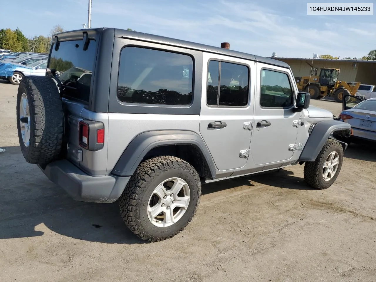 2018 Jeep Wrangler Unlimited Sport VIN: 1C4HJXDN4JW145233 Lot: 71447764