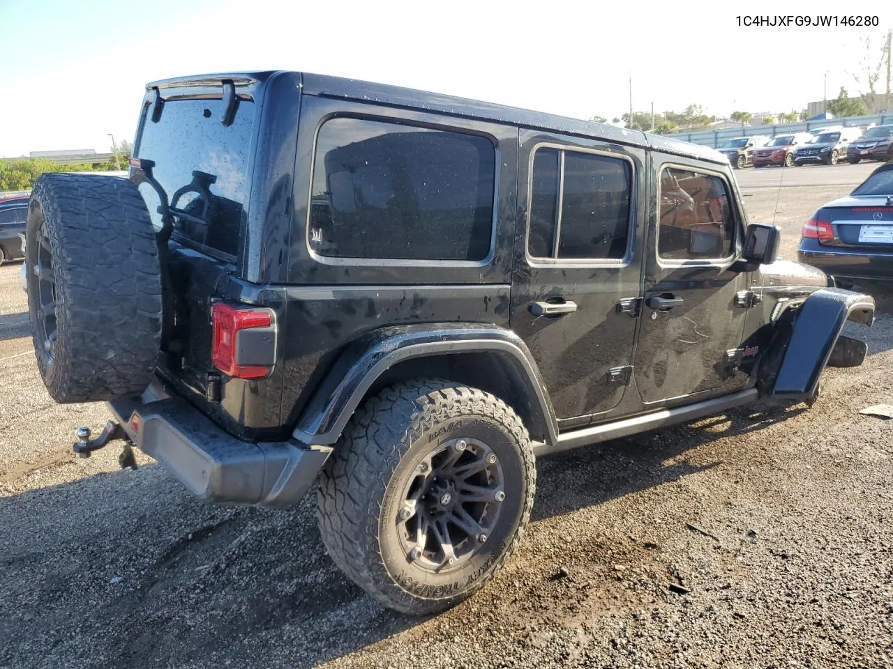 2018 Jeep Wrangler Unlimited Rubicon VIN: 1C4HJXFG9JW146280 Lot: 72150004