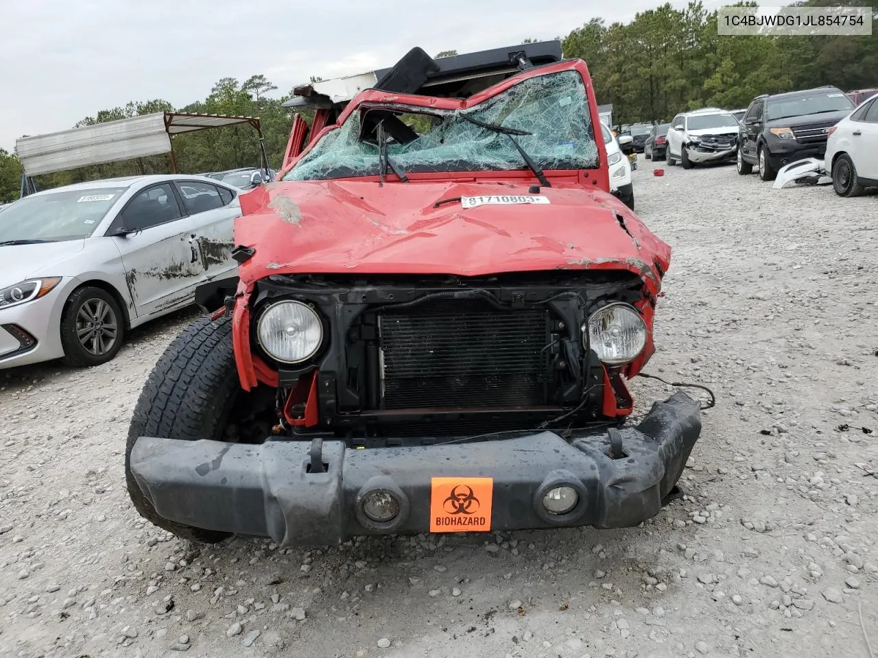 1C4BJWDG1JL854754 2018 Jeep Wrangler Unlimited Sport