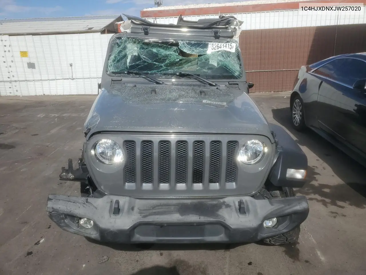 1C4HJXDNXJW257020 2018 Jeep Wrangler Unlimited Sport