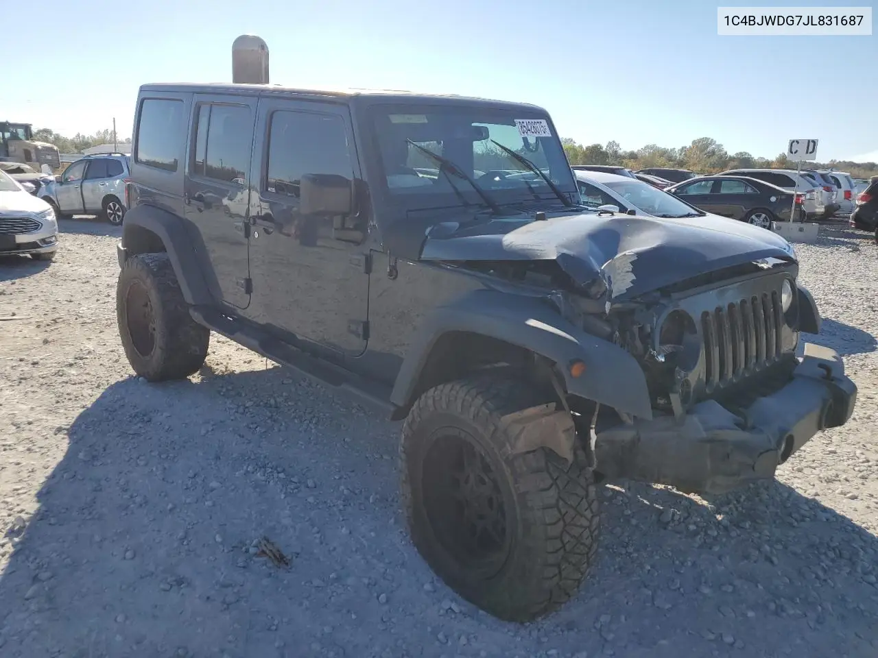 1C4BJWDG7JL831687 2018 Jeep Wrangler Unlimited Sport