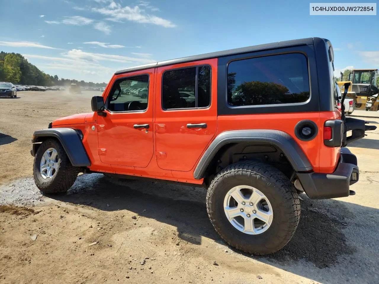 1C4HJXDG0JW272854 2018 Jeep Wrangler Unlimited Sport