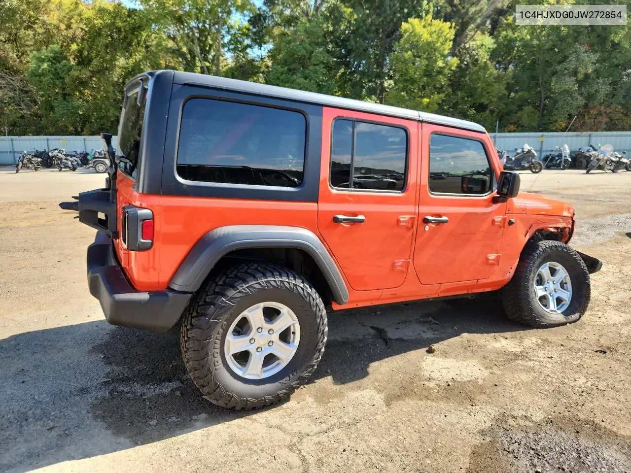 1C4HJXDG0JW272854 2018 Jeep Wrangler Unlimited Sport
