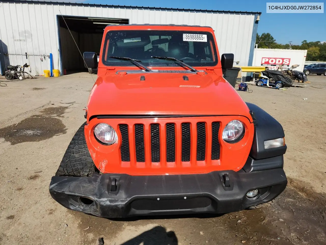 1C4HJXDG0JW272854 2018 Jeep Wrangler Unlimited Sport