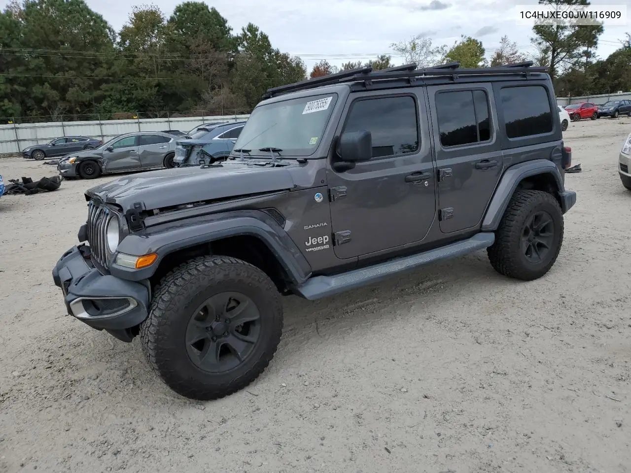 1C4HJXEG0JW116909 2018 Jeep Wrangler Unlimited Sahara