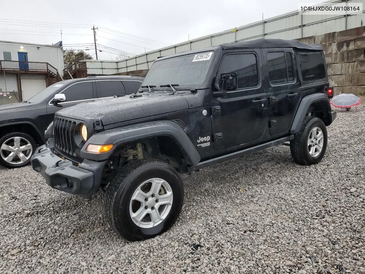 1C4HJXDG0JW108164 2018 Jeep Wrangler Unlimited Sport