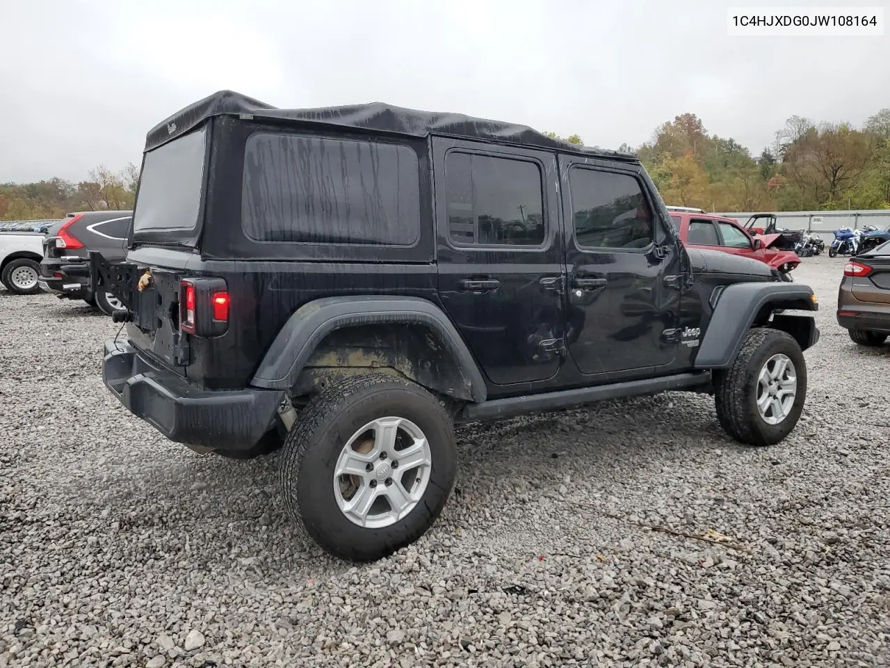 1C4HJXDG0JW108164 2018 Jeep Wrangler Unlimited Sport