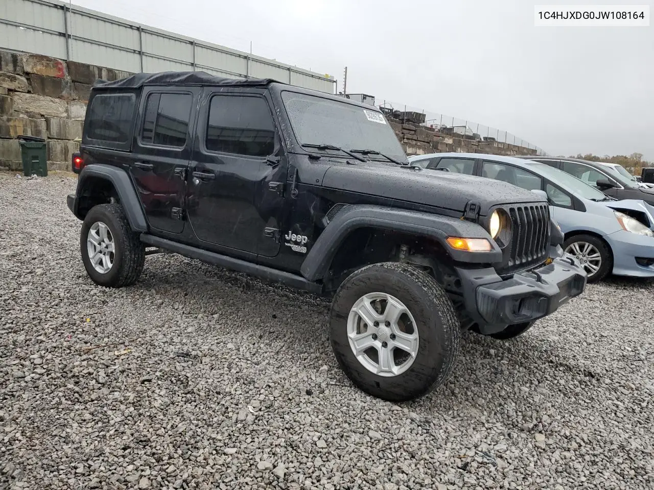 1C4HJXDG0JW108164 2018 Jeep Wrangler Unlimited Sport