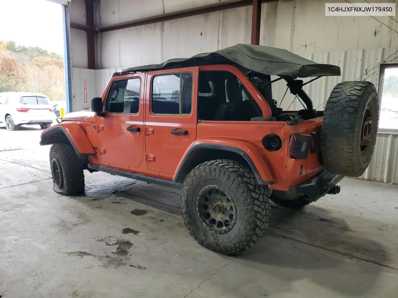 1C4HJXFNXJW179450 2018 Jeep Wrangler Unlimited Rubicon
