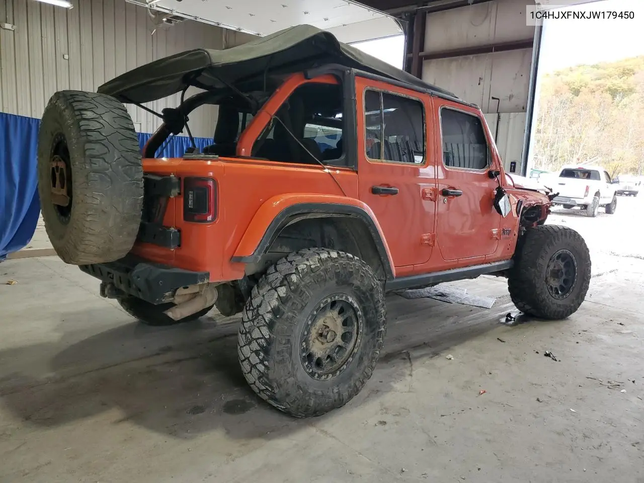 1C4HJXFNXJW179450 2018 Jeep Wrangler Unlimited Rubicon