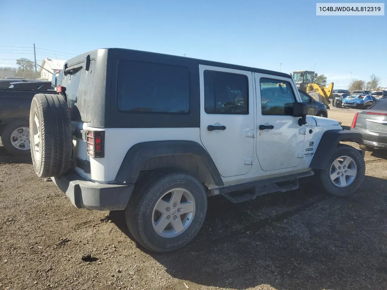 1C4BJWDG4JL812319 2018 Jeep Wrangler Unlimited Sport