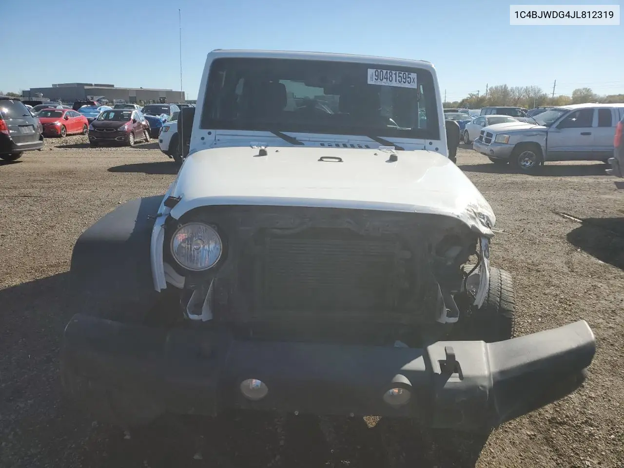 1C4BJWDG4JL812319 2018 Jeep Wrangler Unlimited Sport