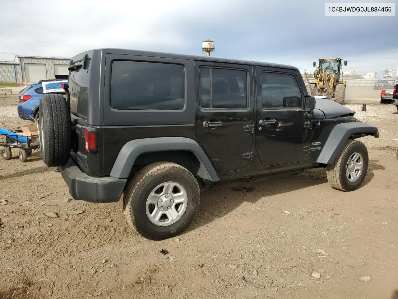 1C4BJWDG0JL884456 2018 Jeep Wrangler Unlimited Sport