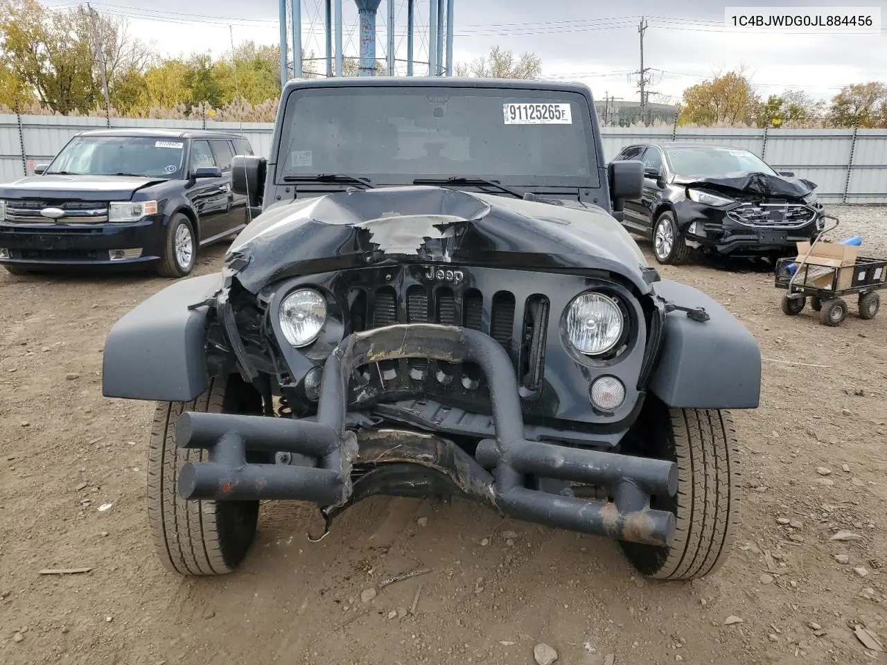 1C4BJWDG0JL884456 2018 Jeep Wrangler Unlimited Sport