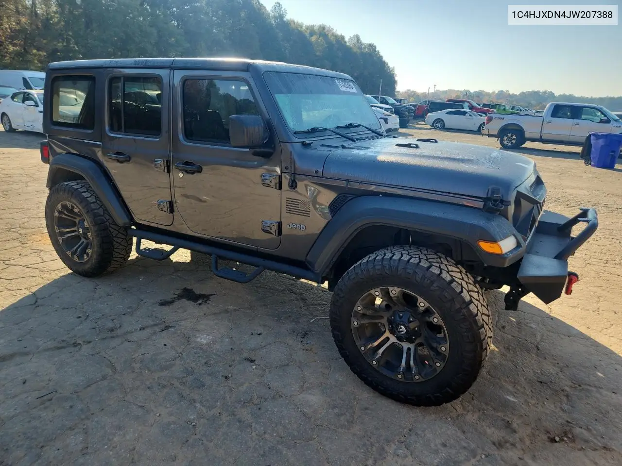 1C4HJXDN4JW207388 2018 Jeep Wrangler Unlimited Sport