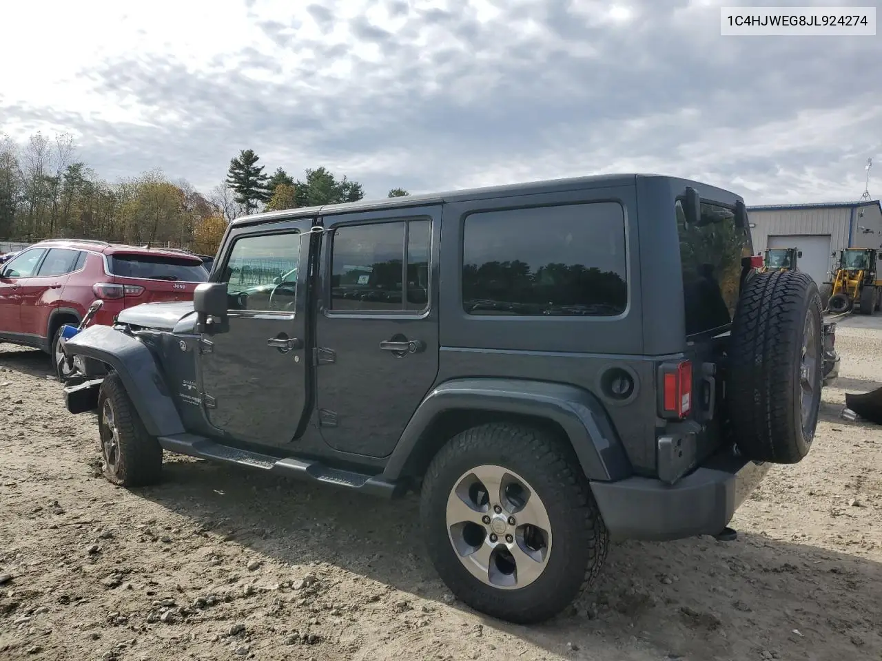 1C4HJWEG8JL924274 2018 Jeep Wrangler Unlimited Sahara