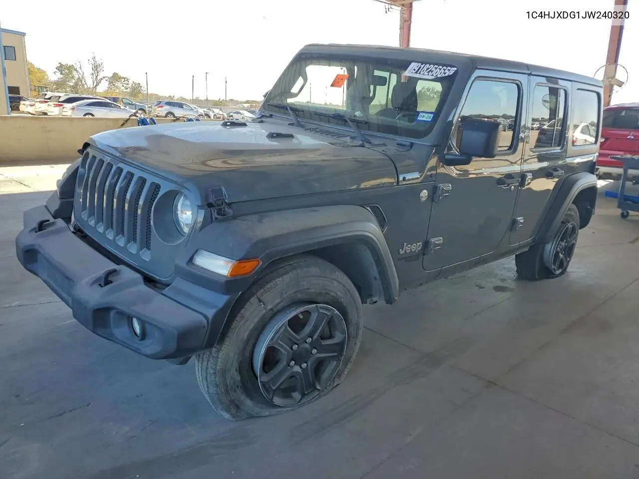 1C4HJXDG1JW240320 2018 Jeep Wrangler Unlimited Sport