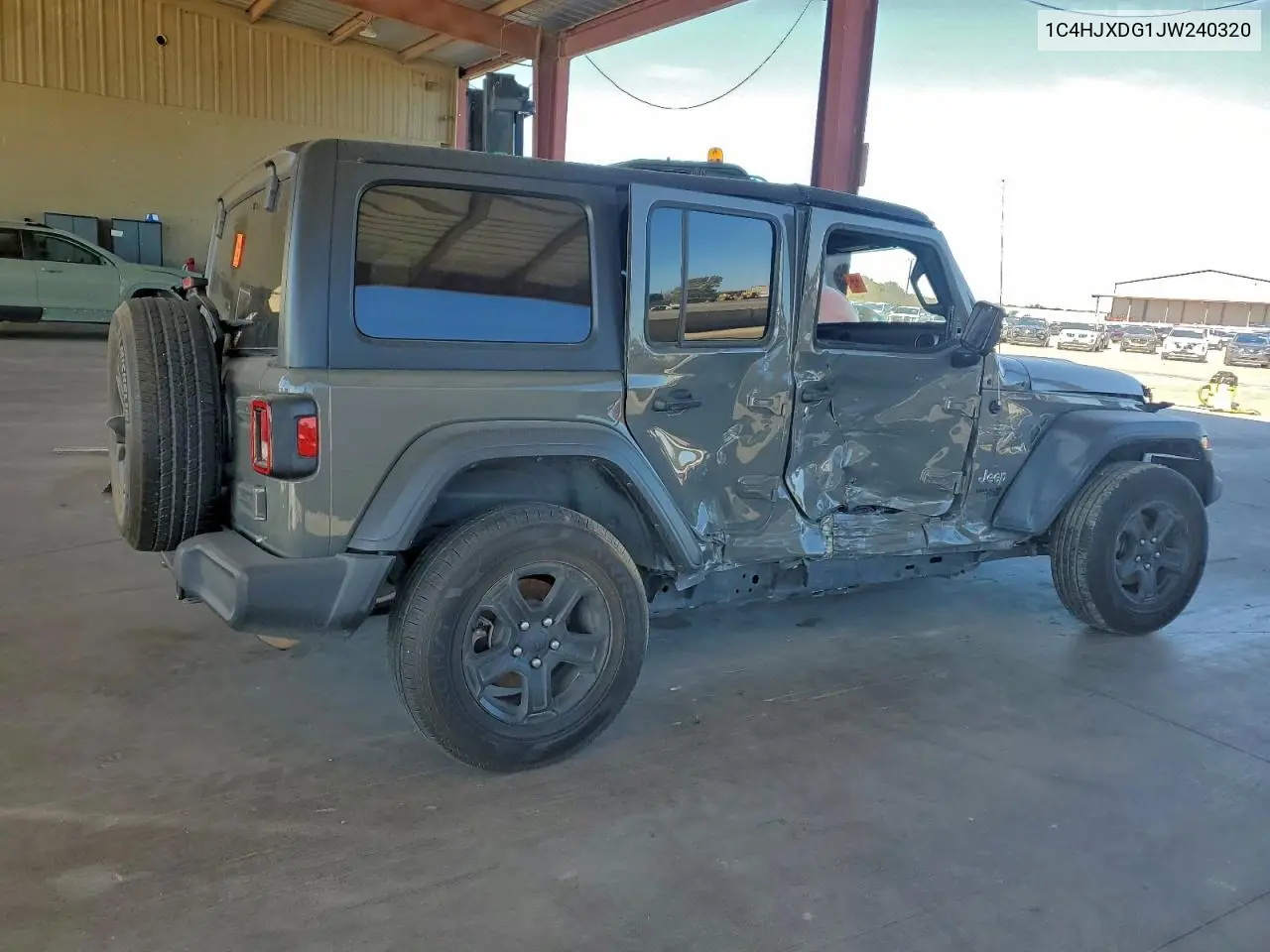 1C4HJXDG1JW240320 2018 Jeep Wrangler Unlimited Sport