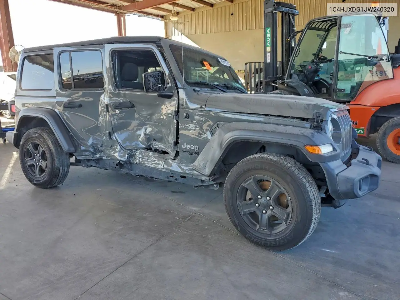 1C4HJXDG1JW240320 2018 Jeep Wrangler Unlimited Sport