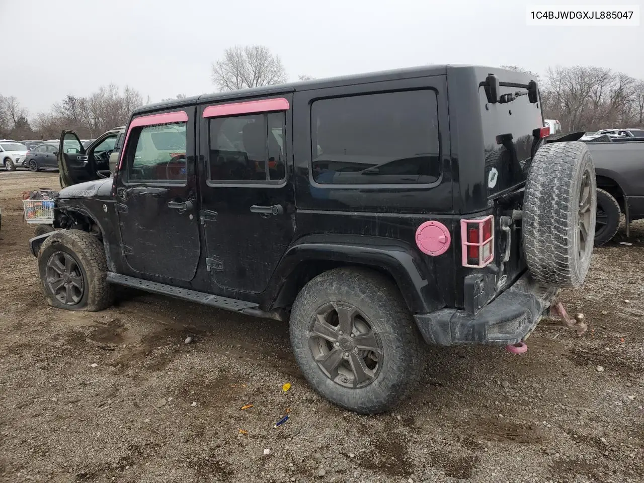 1C4BJWDGXJL885047 2018 Jeep Wrangler Unlimited Sport