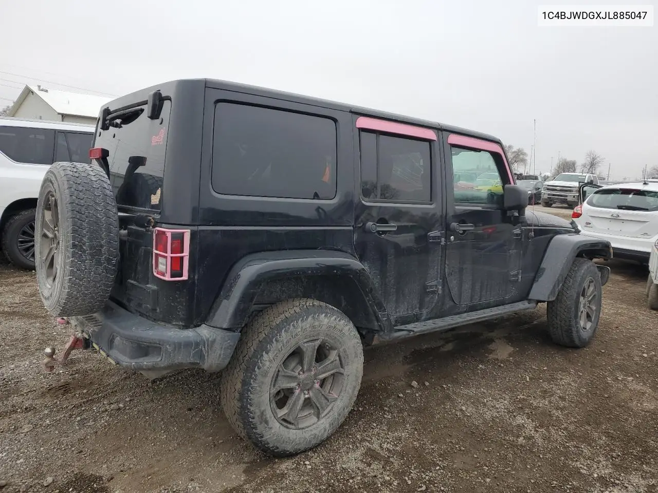 1C4BJWDGXJL885047 2018 Jeep Wrangler Unlimited Sport