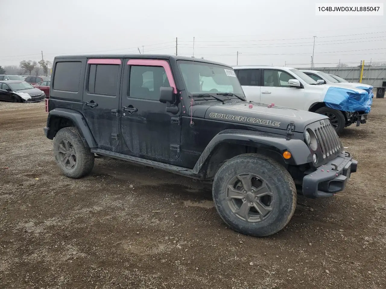 1C4BJWDGXJL885047 2018 Jeep Wrangler Unlimited Sport