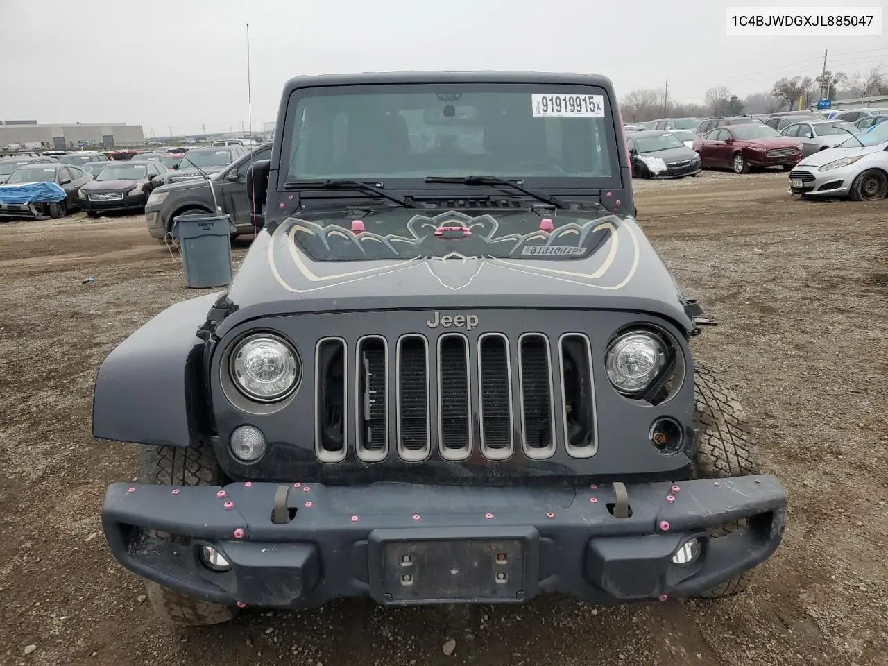 1C4BJWDGXJL885047 2018 Jeep Wrangler Unlimited Sport