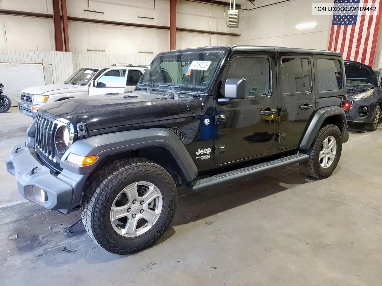1C4HJXDG0JW189442 2018 Jeep Wrangler Unlimited Sport