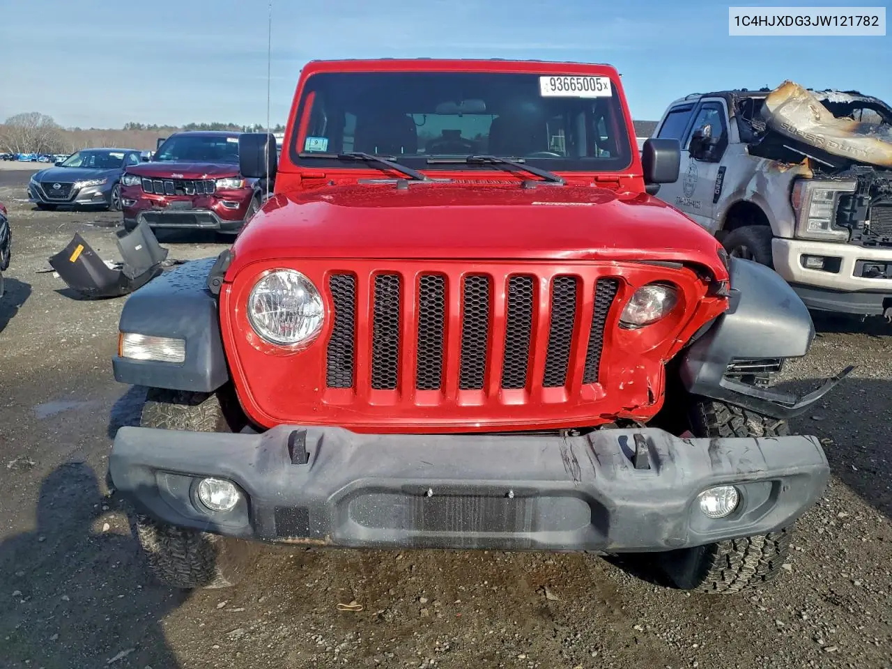 1C4HJXDG3JW121782 2018 Jeep Wrangler Unlimited Sport