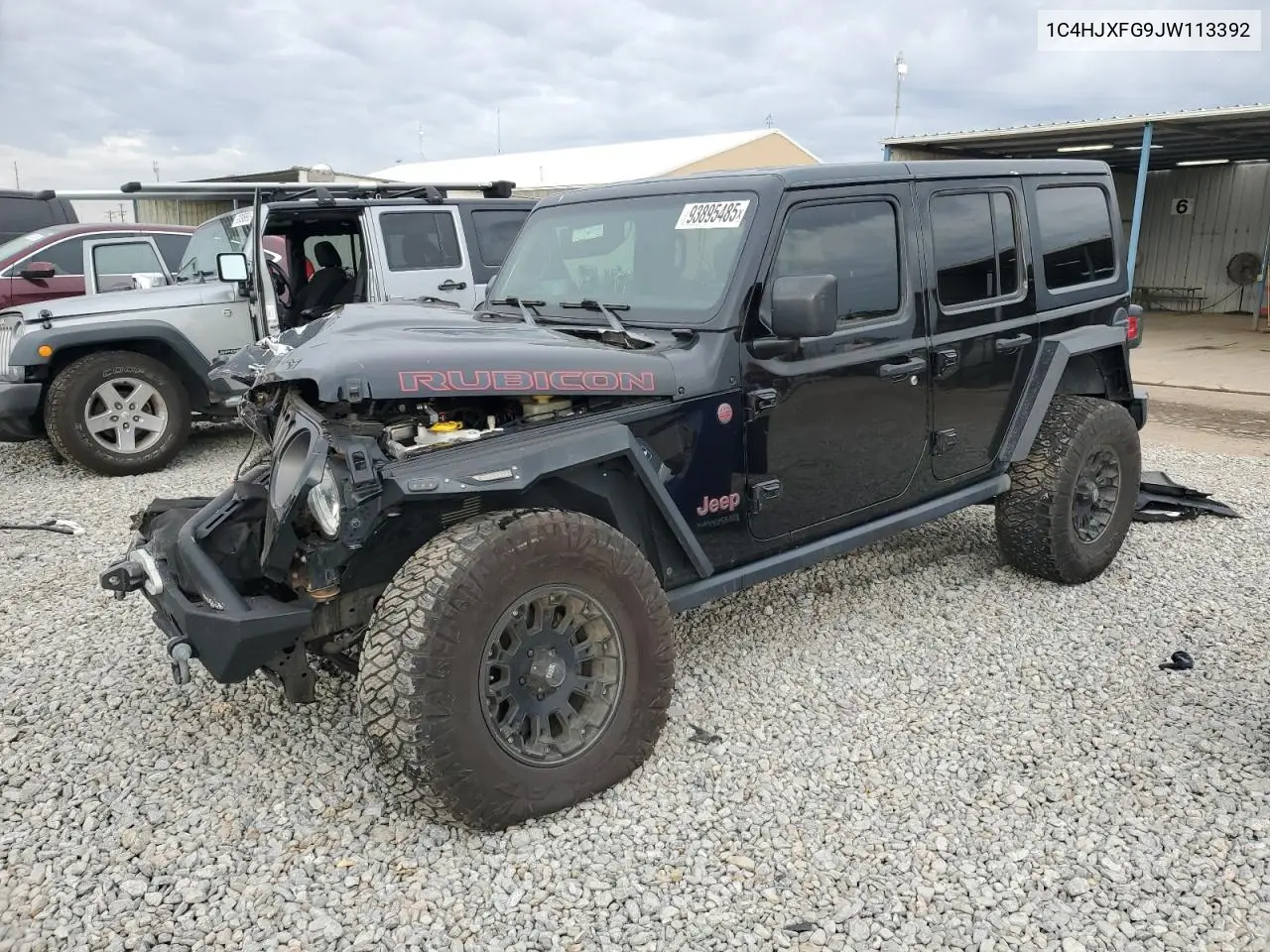 1C4HJXFG9JW113392 2018 Jeep Wrangler Unlimited Rubicon