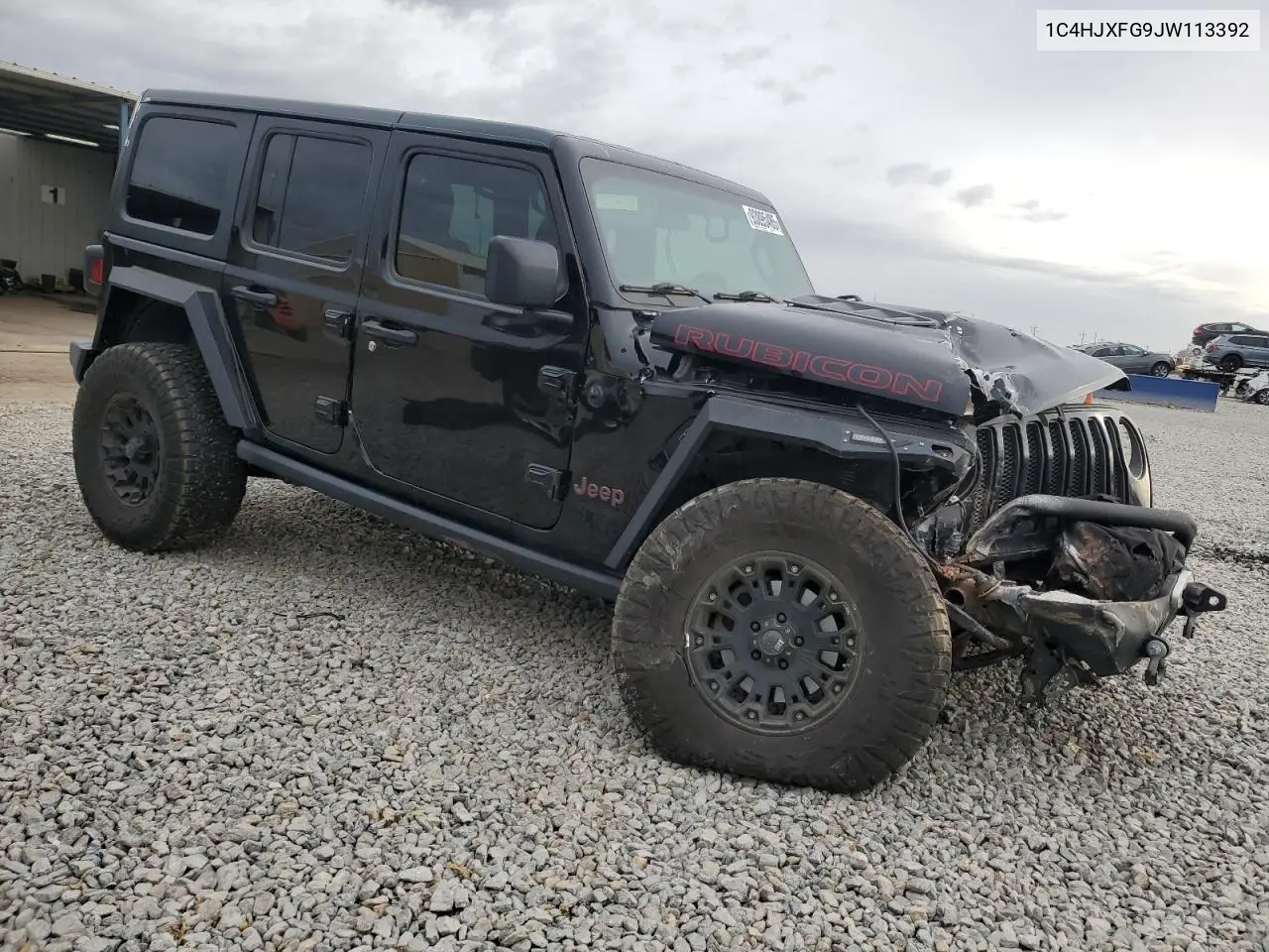 1C4HJXFG9JW113392 2018 Jeep Wrangler Unlimited Rubicon