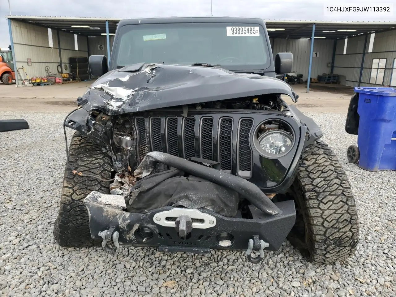1C4HJXFG9JW113392 2018 Jeep Wrangler Unlimited Rubicon