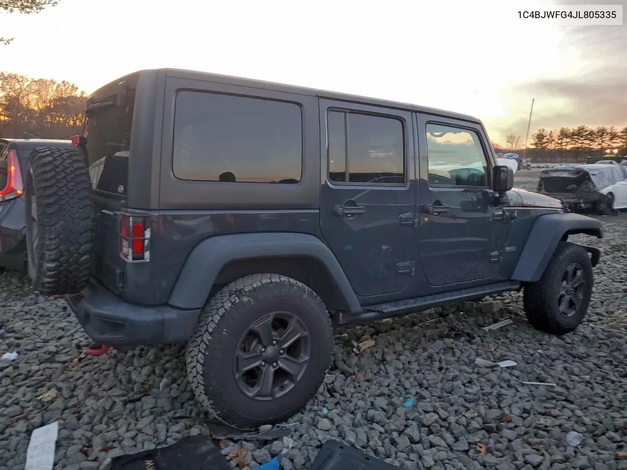 1C4BJWFG4JL805335 2018 Jeep Wrangler Unlimited Rubicon