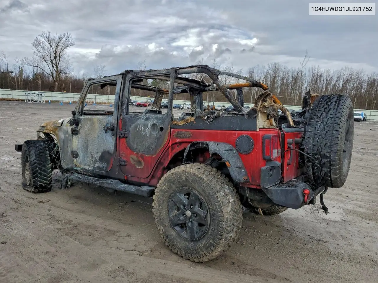 1C4HJWDG1JL921752 2018 Jeep Wrangler Unlimited Sport